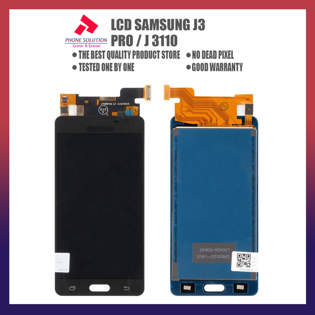 LCD Samsung J3 Pro / LCD Samsung J3110 2016 Fullset Touchscreen // Supplier LCD Samsung - Garansi 1 Bulan