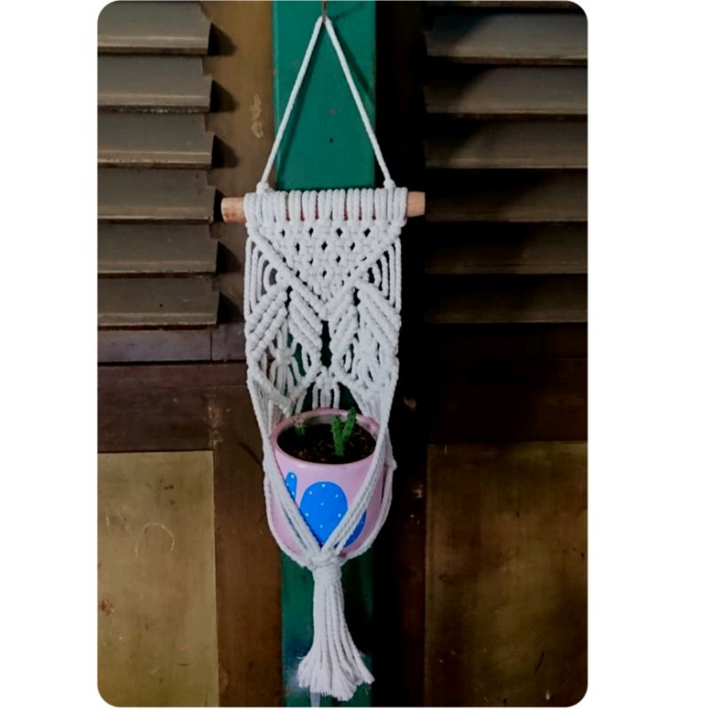 Gantungan Pot Macrame/ pot macrame