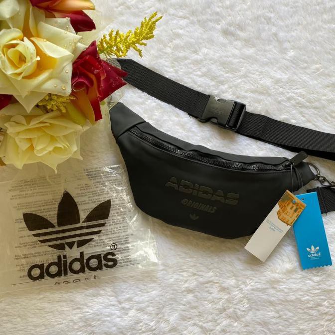 WAISTBAG ADIDAS LOGO BLACK