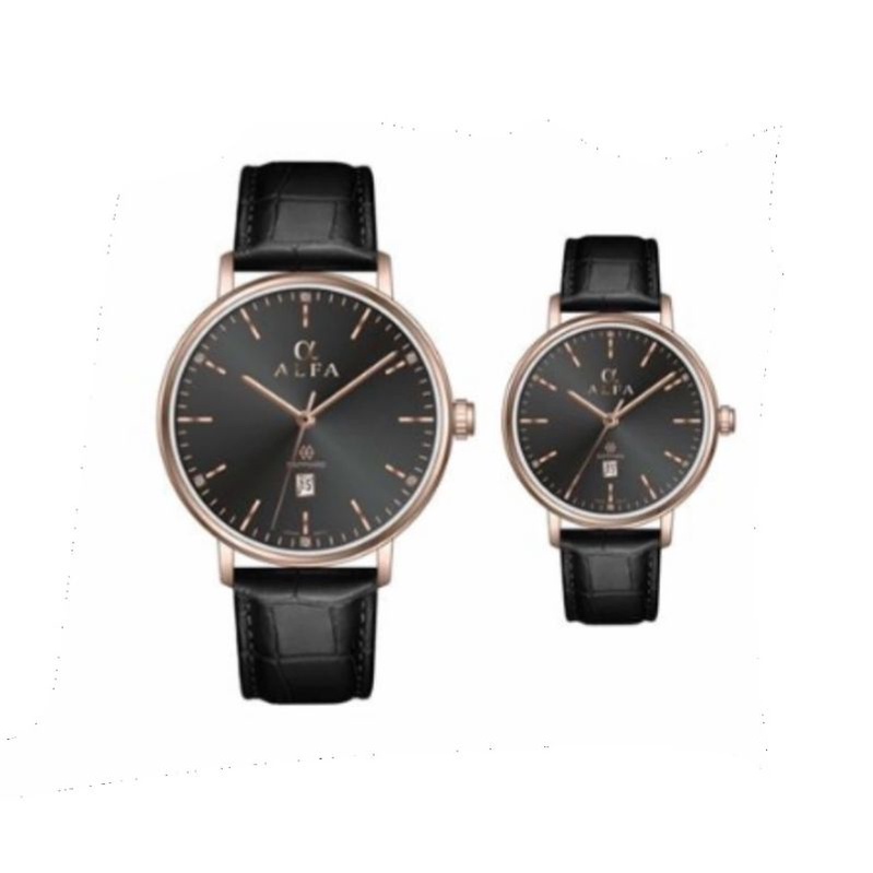 Jam Tangan Couple Alfa 55037M