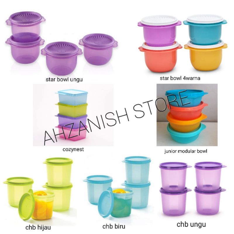 MINI THATS A BOWL (4) / JUNIOR MODULAR BOWL SET (4) / STAR BOWL SET (4) / COMPACT HIGH BOWL CHB UNGU