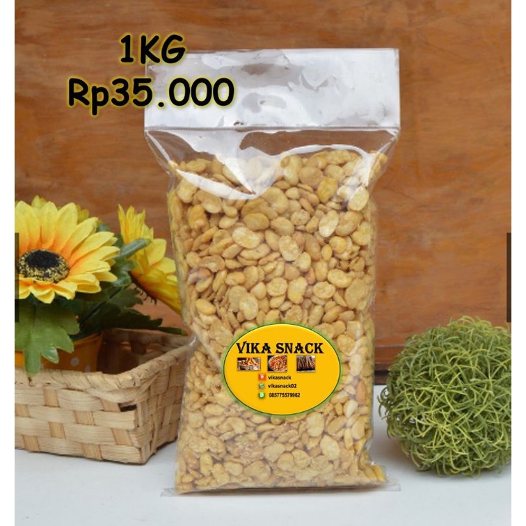 

(COD) 1KG Kacang Merci Jaipong / kacang Koro Kupas Jaipong