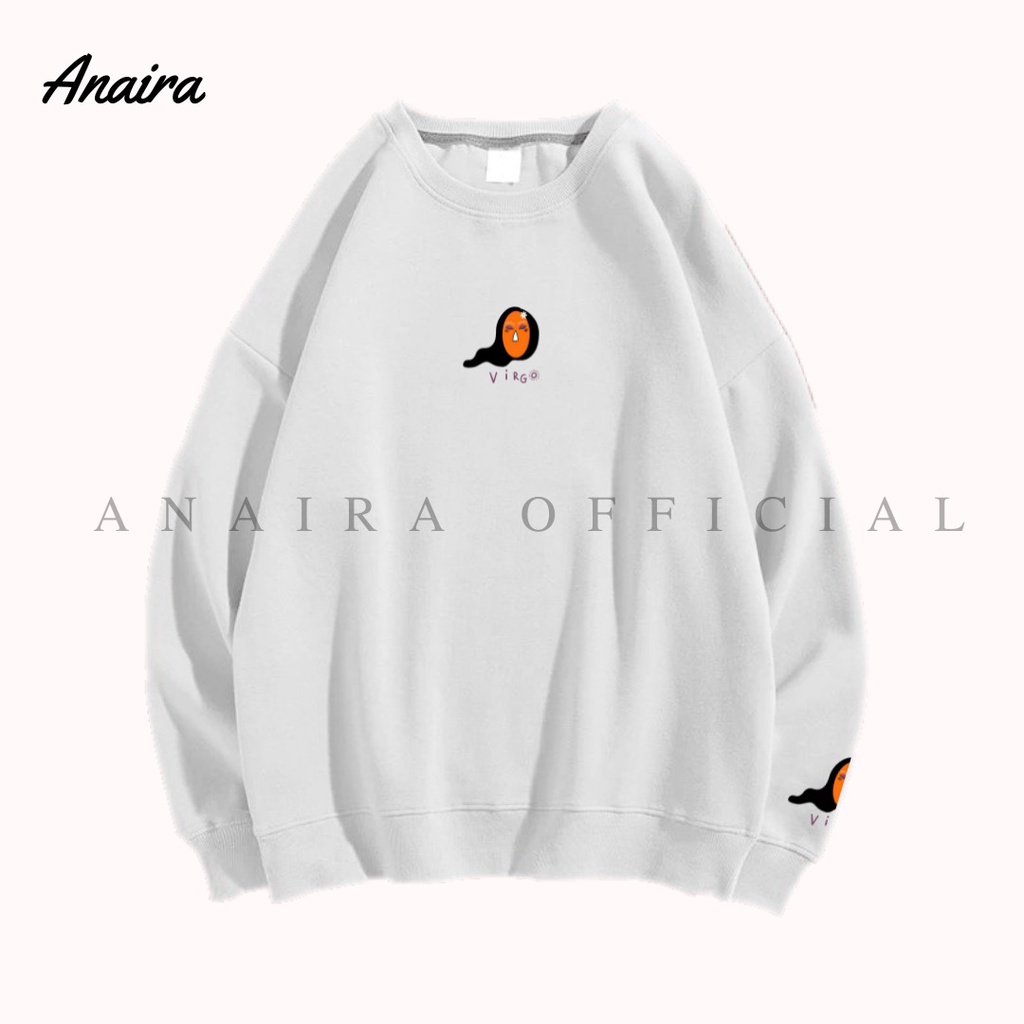 VIRGO SWEATER CREWNECK WANITA ANAIRAOFFICIAL