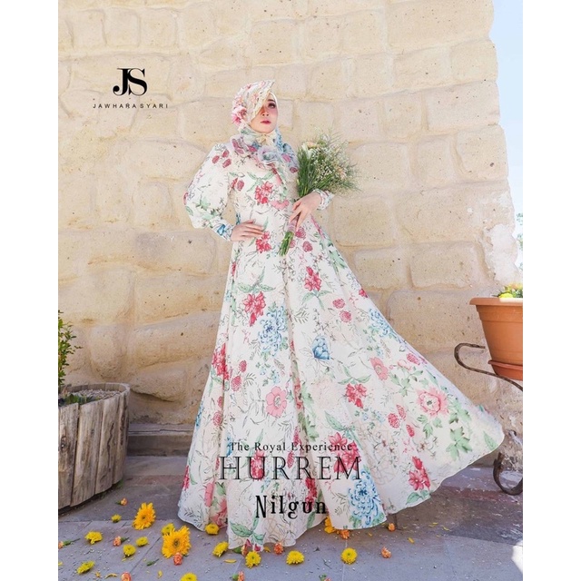 HURREM Series Nilgun by Jawhara Syari • Dress Premium • Scarf Premium