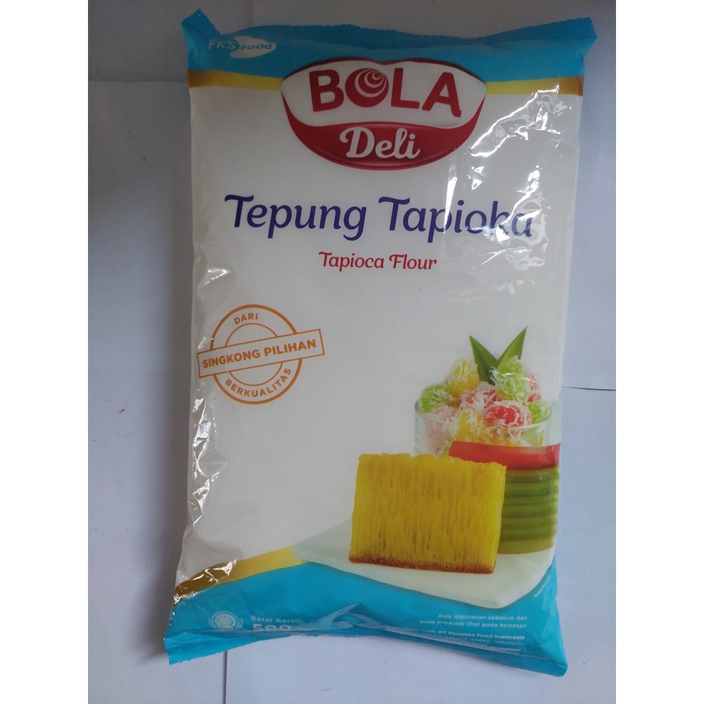 

TEPUNG TAPIOKA BOLA DELI 500 GRM... BERSIH KUALITAS TERJAMIN