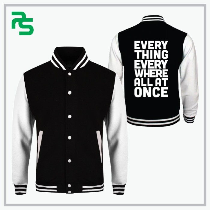 Jaket Varsity Everything Everywhere All At Once Movie