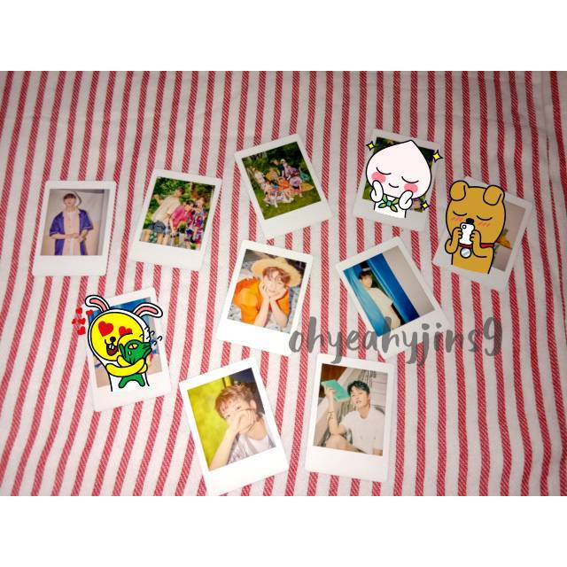 [SHARING] Unveil OP.02 Goods - Polaroid PC & Bookmark