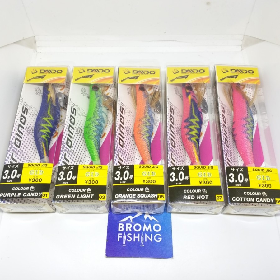 Lure Udang DAIDO RATTLE / bunyi squid cloth egi jig umpan cumi baju