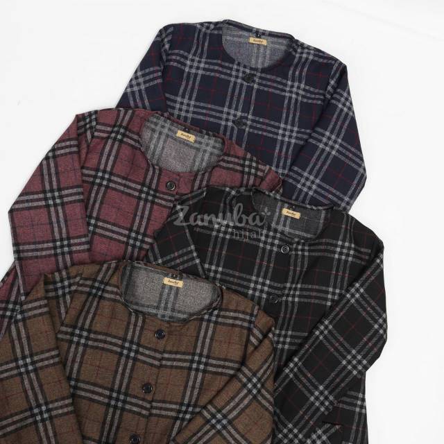 Tartan Linen by Zanuba