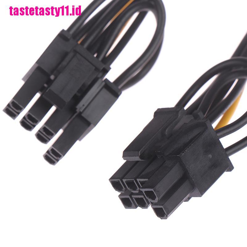 Kabel Power 15pin SATA Male to 8pin (6 + 2) PCI-E 20cm Untuk Grafis