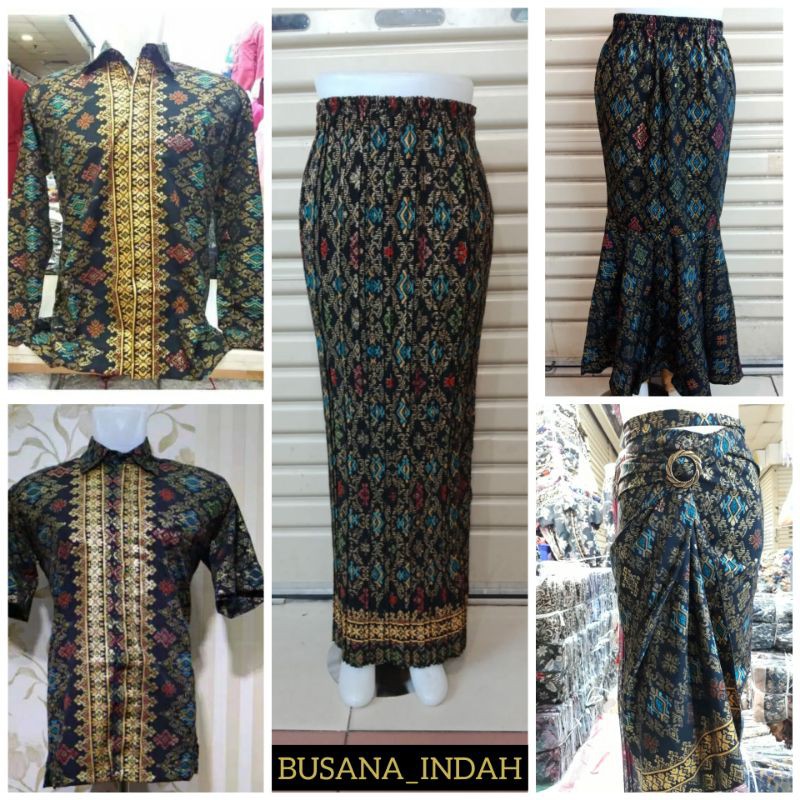 COUPLE BATIK / SARIMBIT BATIK / BATIK KEBAYA MOTIF AYUNDA