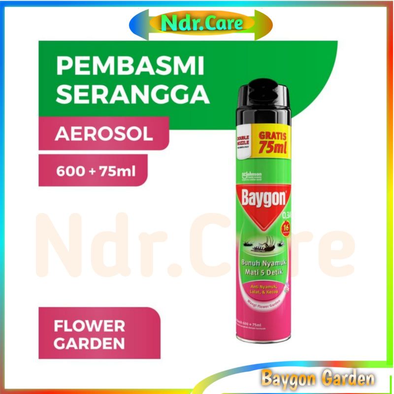 Baygon Anti Nyamuk dan serangga 200ml dan 600ml