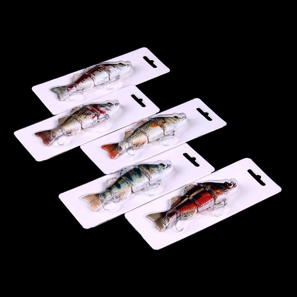 Hengjia 1pc Umpan Pancing Hardlure Bentuk Ikan Imitasi 10cm / 22g