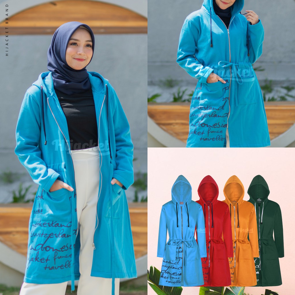 Jacket Hijacket Urbanshion I Jaket Hijaber I Hijaket Original I Jaket Muslimah-4