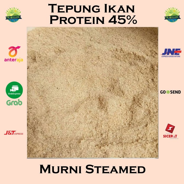 

cs777vv Tepung Ikan Protein 45% Murni Steamed Da01D100