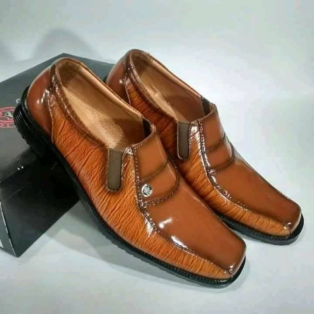 SEPATU PANTOFEL KULIT SAPI ASLI 100% KULIT BERKUALITAS