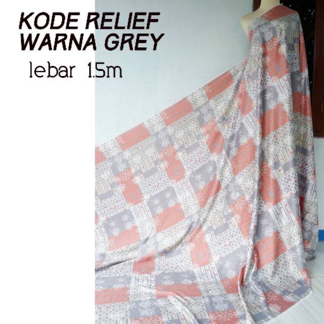 Kain relief BUKAN produk ria miranda