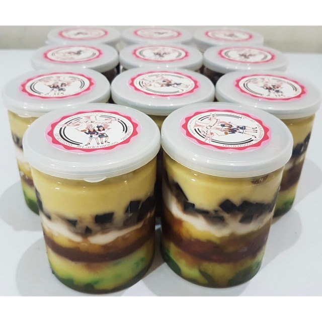 

Durian chendol parfaits