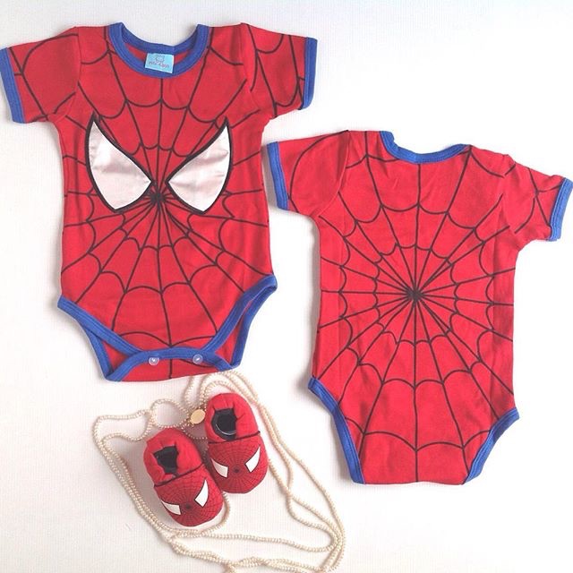 Marvel Superhero Jumper Baju Setelan Kaos Celana Pergi Jalan Lucu Fashion Anak Bayi Cowok Laki Lucu