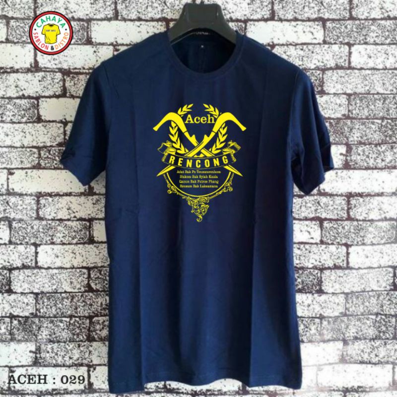 kaos rencong aceh