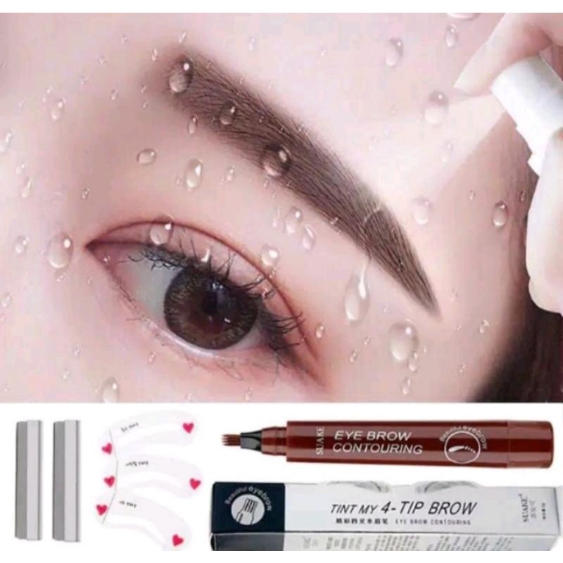 SMP99 - Eyebrow Pensil Alis Dark brown, Red Brown, Black / Eyebrow Magic Pen / Eyebrow waterproof / Pensil Alis Kekinian / Pensil Alis Premium / Kosmetik Kekinian / Pensil alis premium Eyebrow  Magic Pen alis mata / kosmetik / Eyebrow