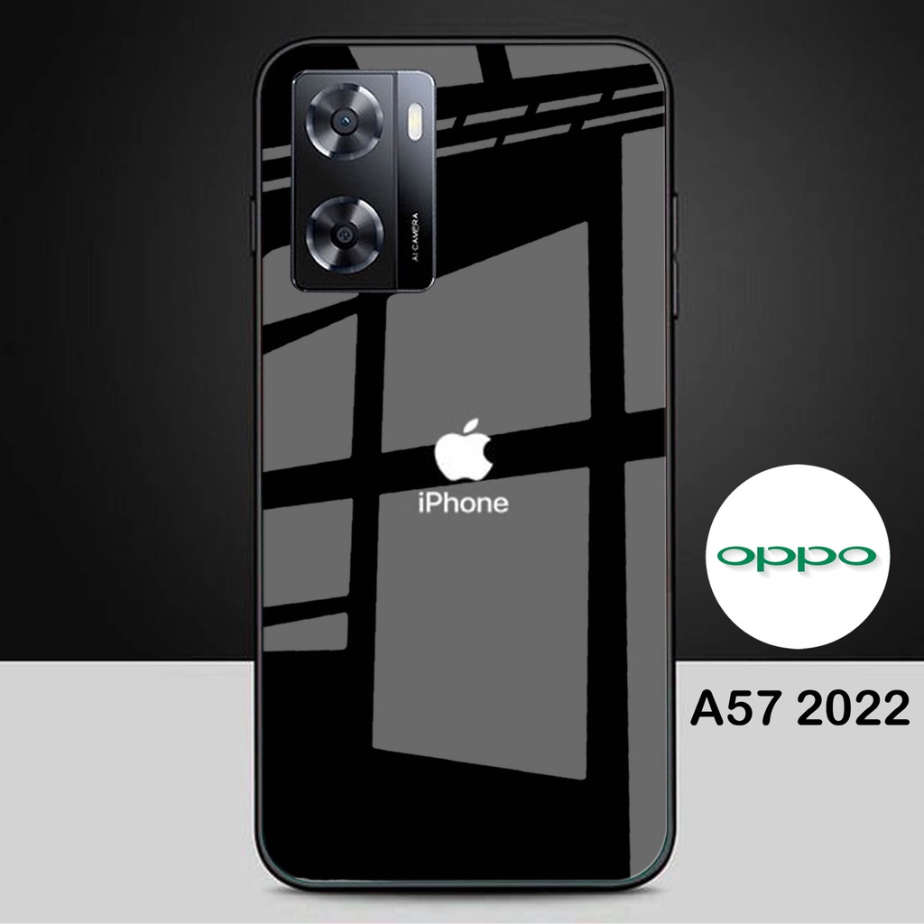 softcase oppo a57 2022   softcase glass kaca   case   casing  s01 