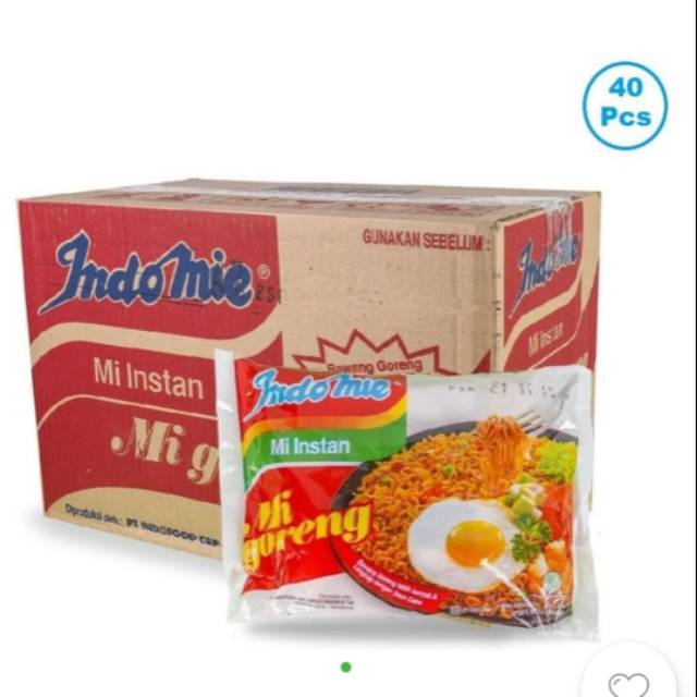 

Indomie Goreng, Geprek, Rica-rica, Rendang (1 dus isi 40 pcs)