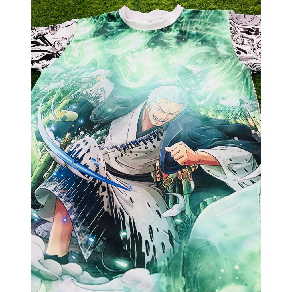 Tshirt Zorojuro Battle Fullprint Anime Onepeice