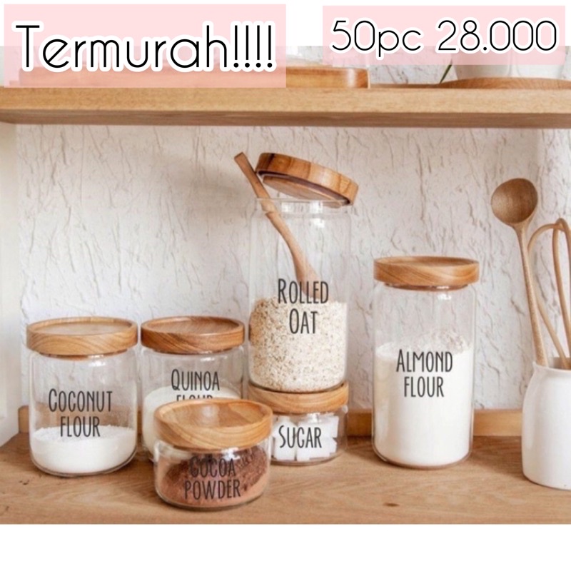 

(50pcs) Stiker bumbu Costum TERMURAH