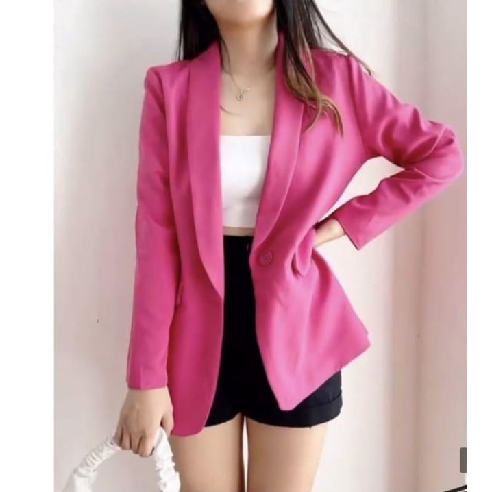 Bleser Wanita Korea/blazer Santai wanita