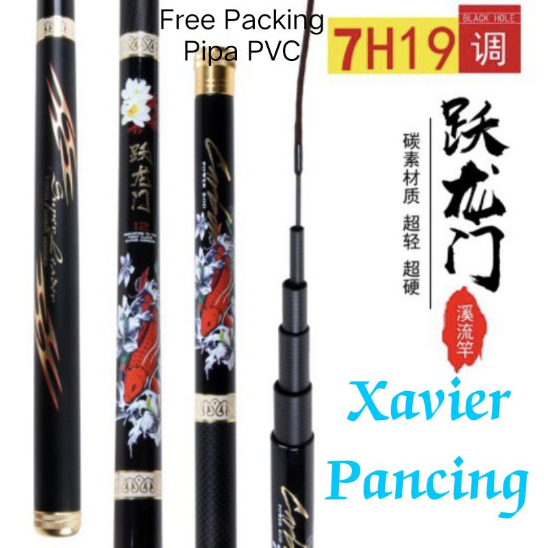 Joran Tegek X Cross Super Leader ORIGINAL 7H 19T 450 540 630 Kuat, Kaku, Ringan & Import  100%