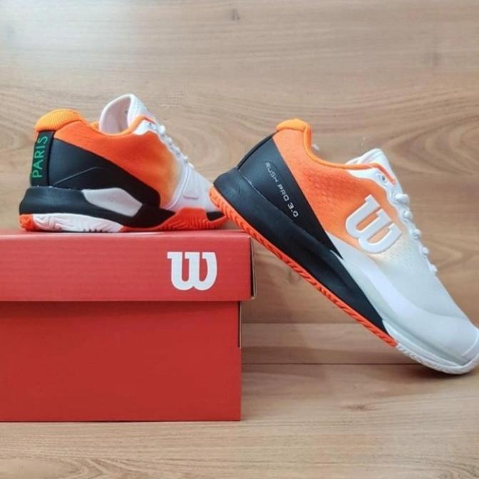 Sepatu Batminton Pria Original Wilson Rush Pro 0.3 Import Premium Noveastyle
