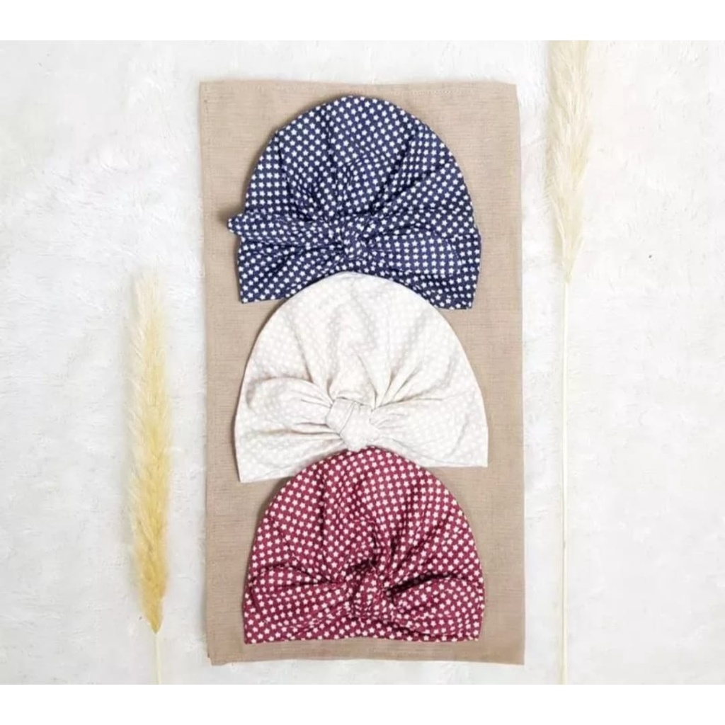 SALE!!! TURBAN BAYI VINATA STAR PITA/TURBAN BAYI MURAH