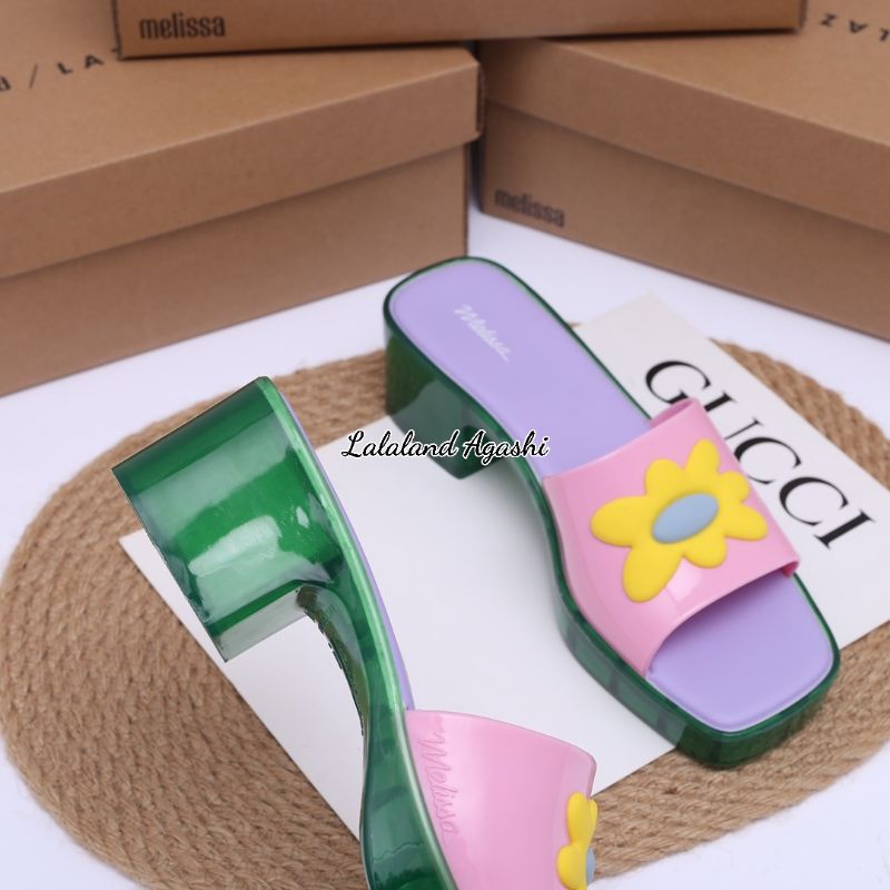 Sandal Melissa Lazy X Oaf daisy/sandal melissa bunga/sandal high heels