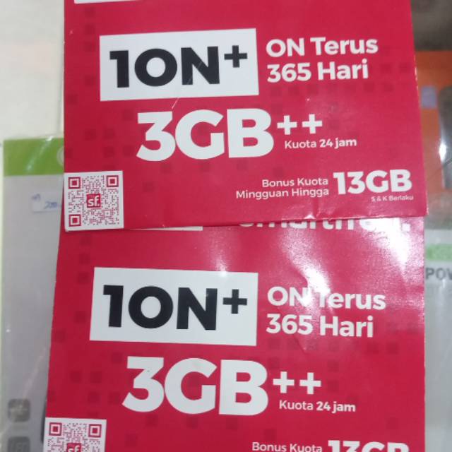 Kartu Smartfren ion+ aktif