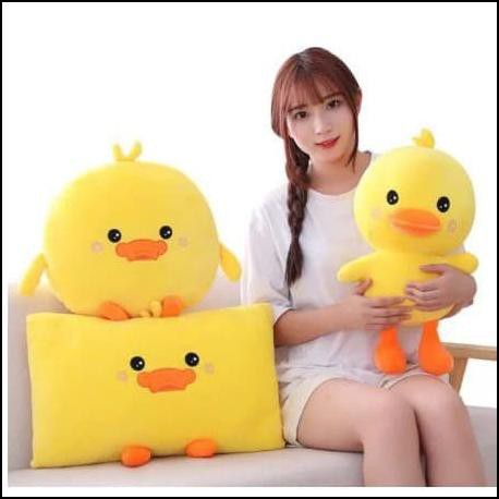 Boneka Bebek Bantal Bebek Jumbo Besar Kuning Lucu Halus Import A Shopee Indonesia