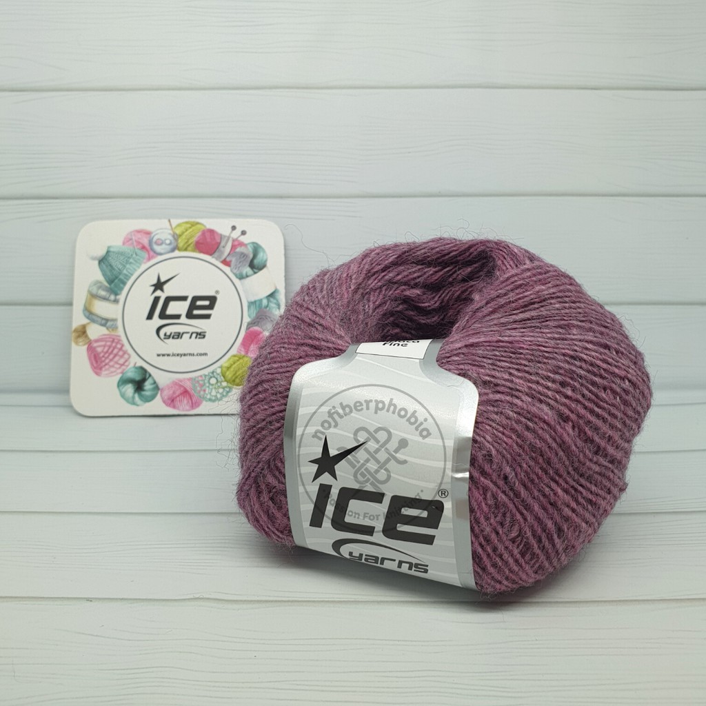 Benang Rajut Ice Yarns Peru Alpaca Fine - Pink