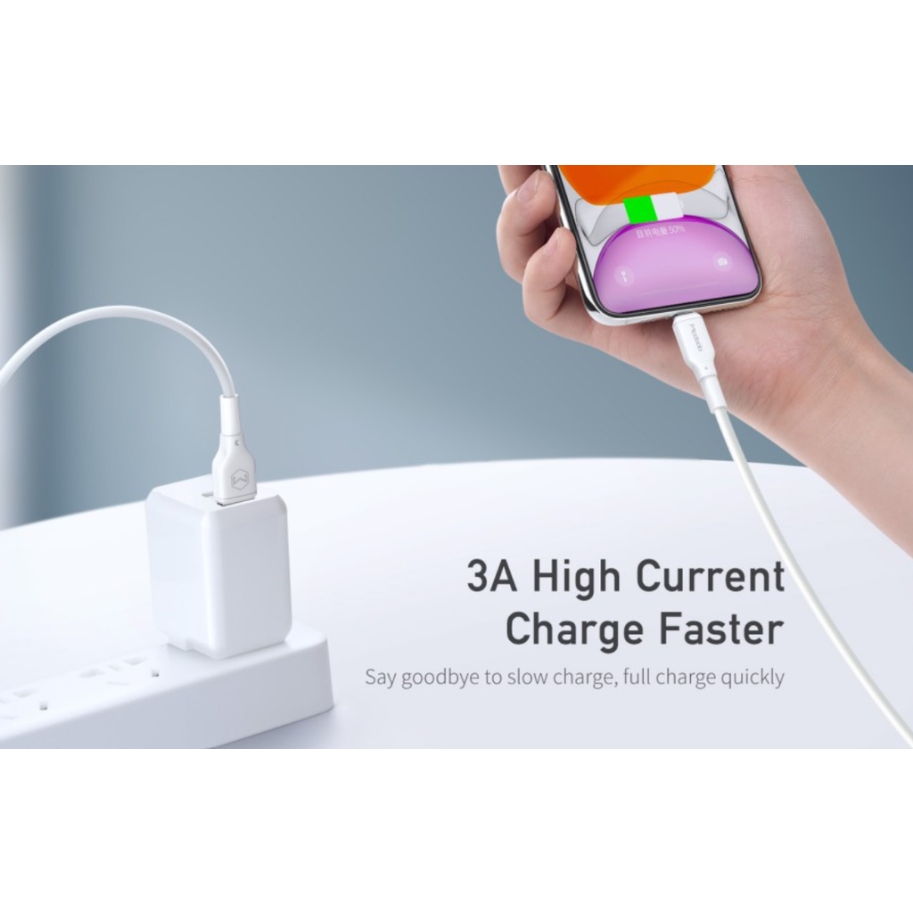 MCDODO CA-7270 Kabel Iphone Lightning to Type C Fast Charging 3A 1.2M