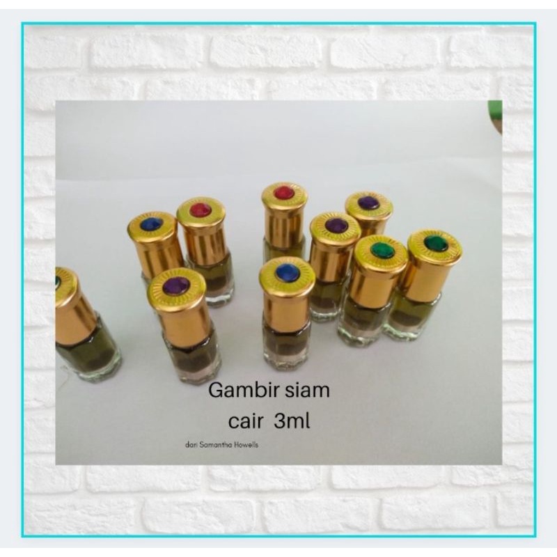 Herbal Gambir Siam Serawak Cair 3ml