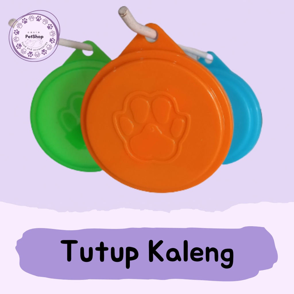 Tutup Kaleng Silikon / Tutup Kaleng Makanan Hewan / Tutup Kaleng / Penutup Kaleng