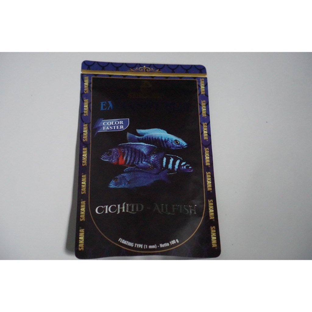 Pelet Ikan Chilcid Sakana Exclusive Blue Pelet Cichlid Premium Blue
