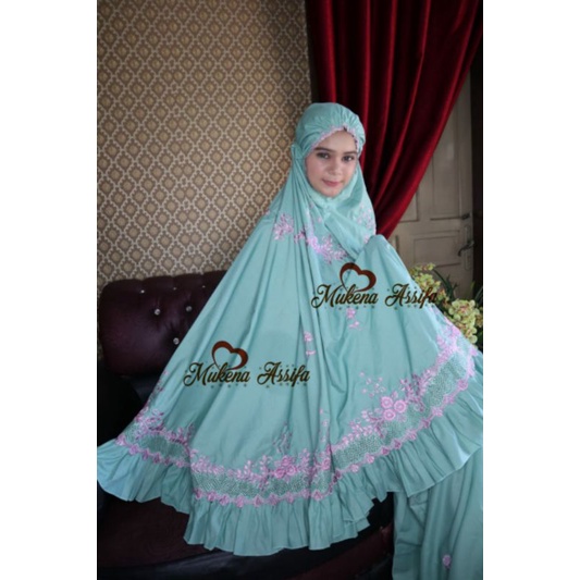 MUKENA BORDIR DEWASA REMPEL BORDIR PADANG