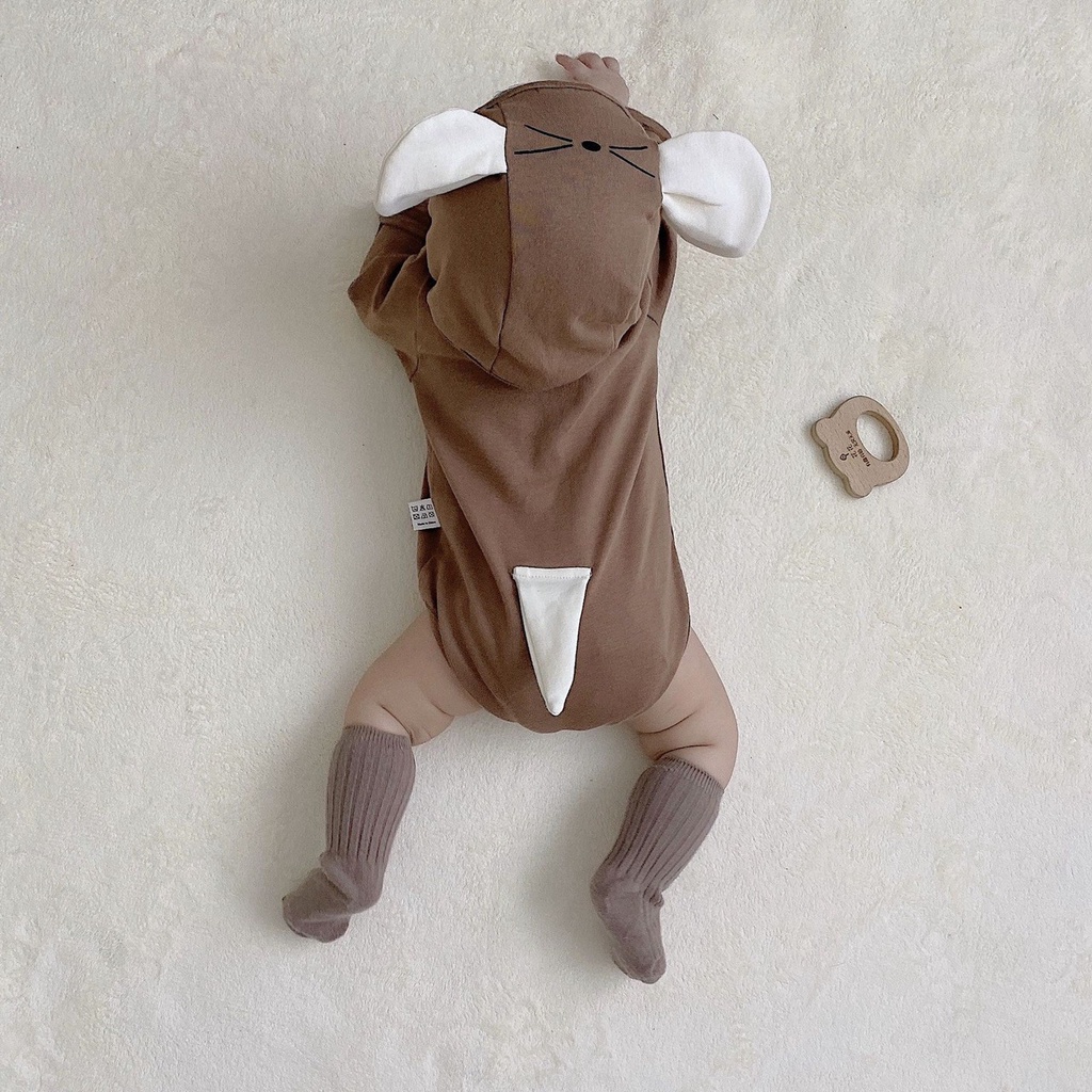 0-18bln | JUMPER PAKAIAN BAJU ANAK BAYI KARAKTER ANIMAL COSPLAY JUMPSUIT ROMPER PA3