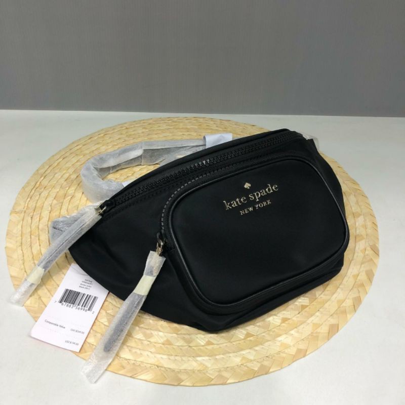Kate Spade Dorien Nylon Belt Bag Black