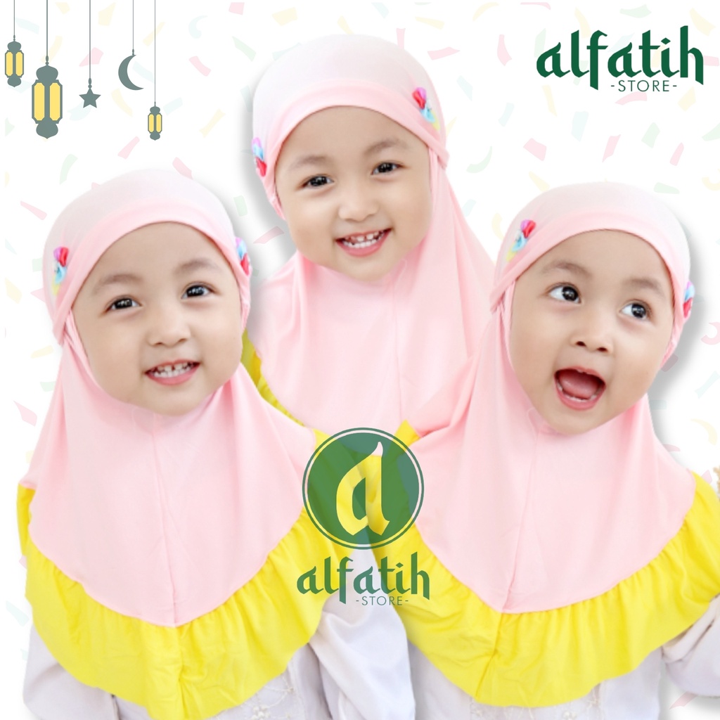 ALFATIH STORE / JILBAB ANAK SYIRIA BUNGA 2 / HIJAB ANAK / JILBAB INSTAN / KERUDUNG ANAK MURAH KERUDUNG ANAK BAYI PEREMPUAN JILBAB ANAK 2 TAHUN HIJAB ANAK BAYI TERBARU HIJAB INSTAN ANAK