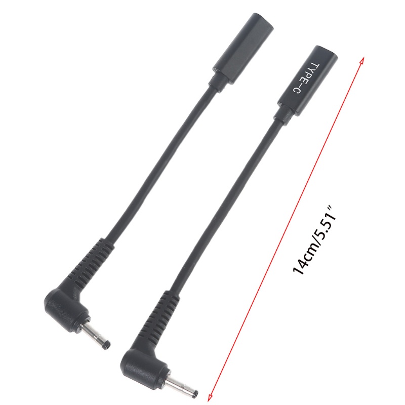 VIVI   Type C Female to DC 4.0x1.7mm Laptop Interconnects Charging Cord Adapter