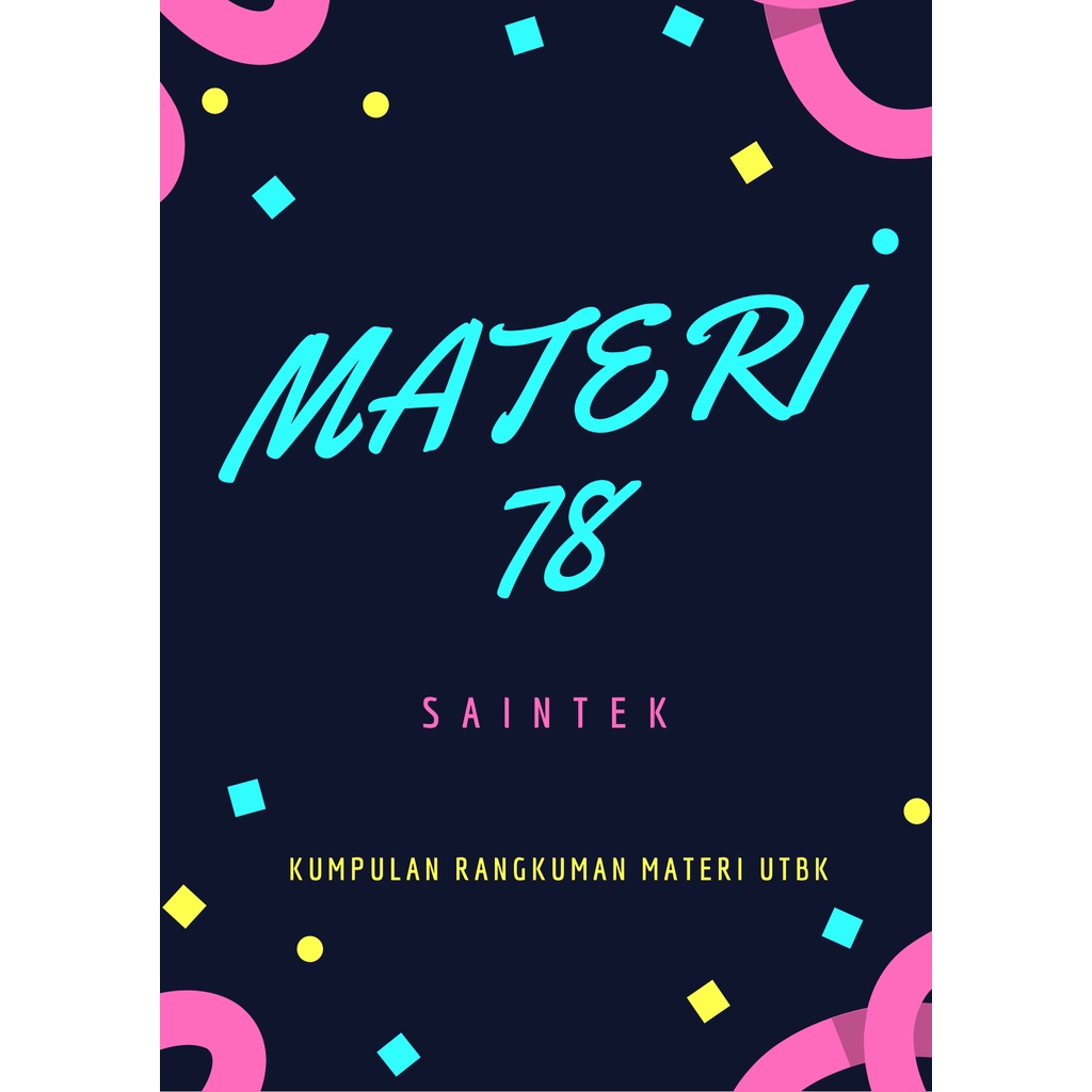 MATERI78 SAINTEK LENGKAP