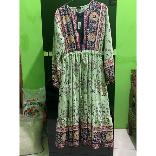 Gamis Wanita salur extu kekinian murah