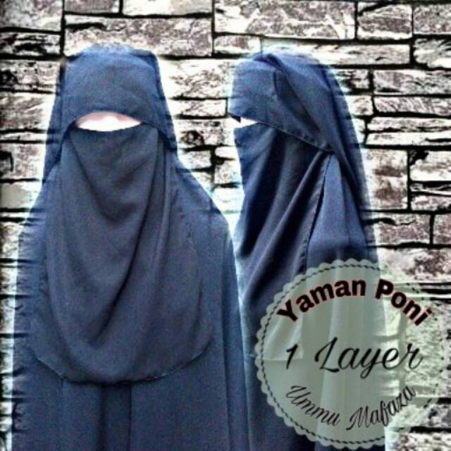 COD Cadar Yaman Poni Belakang 1 Layer | Sifon Arab Premium