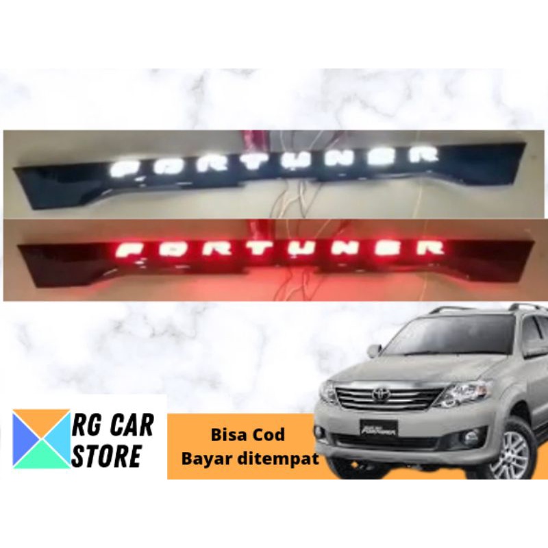 TRUNKLID LED FORTUNER 2005-2015/TRUNKLID BELAKANG LED KHUSUS FORTUNER LAMA